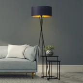 Lampy stojące - Lampa podłogowa na trójnogu do czytania PARYŻ GOLD - miniaturka - grafika 1