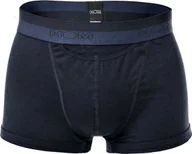 Majtki męskie - HOM Herren Boxer Briefs HO1 - Spodnie męskie, bokserki, Premium Bawełna Modal Navy 7 (Gr. XL) - miniaturka - grafika 1