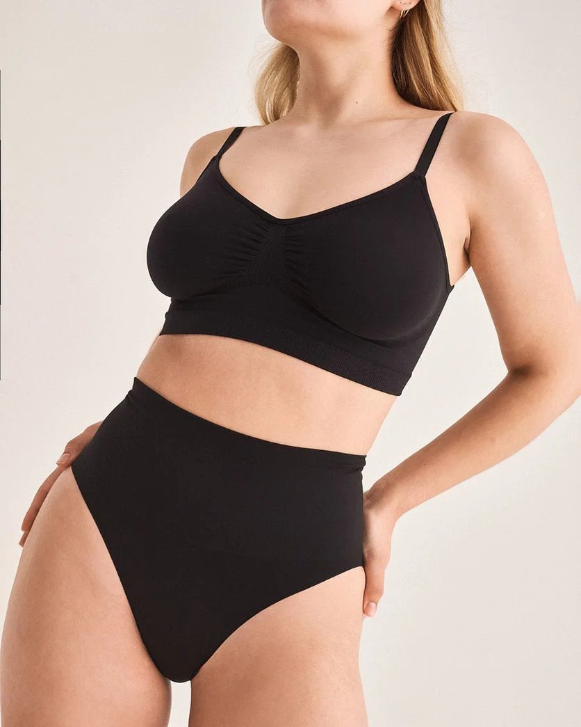 Gabriella Figi S122 Shapewear Hi-Leg Black S/M czarny