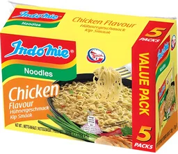 Zupa makaronowa instant o smaku kurczaka 5 x 70g - Indomie - Kuchnie świata - miniaturka - grafika 1
