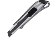 Nożyce i noże - Nóż Segmentowy 18Mm Kds Metal Meister Auto Lock (1X Czarne Ostrze) - miniaturka - grafika 1