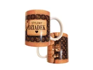 Kubki - Kubek z napisem Stylowy Dziadek - miniaturka - grafika 1