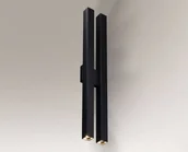 Lampy ścienne - Shilo kinkiet Doha 4xMR11 czarny 4706 - miniaturka - grafika 1