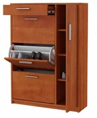 Szafki na buty - Szafka na buty LOCO-MALTA 3 SM, grusza polna, 90x28x125 cm - miniaturka - grafika 1