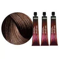 Zestawy kosmetyków damskich - L'Oréal Professionnel, Majirel, Zestaw farba do włosów kolor 5.3 jasny brąz złocisty, 3x50 ml - miniaturka - grafika 1