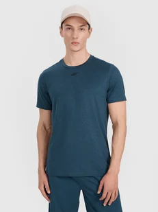 4F Koszulka treningowa szybkoschnąca męska - granatowa 3XL - Koszulki sportowe męskie 4F Koszulka treningowa szybkoschnąca męska - granatowa 3XL - Koszulki sportowe męskie - miniaturka - grafika 1