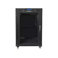 Szafy rack - Lanberg Szafa RACK 19" 15U FF01-8015-12BL Czarny FF01-8015-12BL - miniaturka - grafika 1