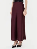 Spódnice - Guess Spódnica midi W5YD55 WF1T2 Bordowy Regular Fit - miniaturka - grafika 1
