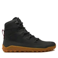 Sneakersy męskie - Sneakersy Vivo Barefoot Tracker Leather AT 309533 Czarny - miniaturka - grafika 1