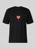 Koszulki męskie - T-shirt o kroju regular fit z czystej bawełny model ‘DALENTIN’ - miniaturka - grafika 1