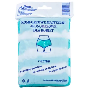 Wyrób medyczny, 7 sztuk Bielizna porodowa majtki poporodowe do porodu oddychające figi 40 - Pieluchy - miniaturka - grafika 2