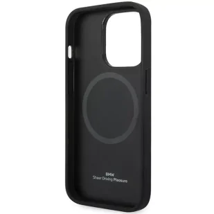 Etui na telefon BMW BMHMP14L22RFGR do Apple iPhone 14 Pro 6,1" burgundowy/burgundy Leather Diamond Pattern MagSafe - Etui i futerały do telefonów - miniaturka - grafika 7