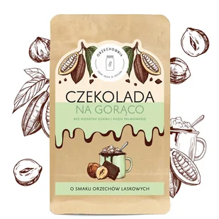 Orzechownia, Czekolada do picia orzech laskow 180g - Kakao i czekolada - miniaturka - grafika 1