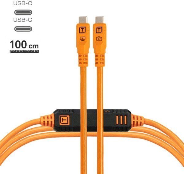Tether Tools TetherPro USB-C Optima 10G prawy orange 3m CUC10RTG2B-ORG