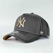 Czapki i chusty sportowe męskie - 47 Brand czapka z daszkiem New York Yankees szary rozmiar uniwersalny - miniaturka - grafika 1