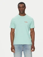 Koszulki męskie - Billabong T-Shirt EBYZT00294 Niebieski Regular Fit - miniaturka - grafika 1