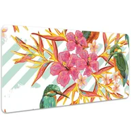 Podkładki na biurko - Podkładka mata ochrona biurka Letnie ptaki 100x50cm, Dywanomat - miniaturka - grafika 1