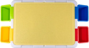 Stolik do budowania z klocków + klocki EDDY TOYS - Klocki - miniaturka - grafika 3