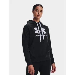 Bluza fitness damska UNDER ARMOUR Rival Fleece Logo z kapturem - Bluzy sportowe damskie - miniaturka - grafika 1