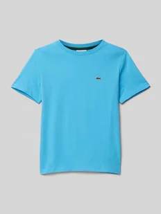 T-shirt z wyhaftowanym logo - Koszulki dla chłopców - miniaturka - grafika 1