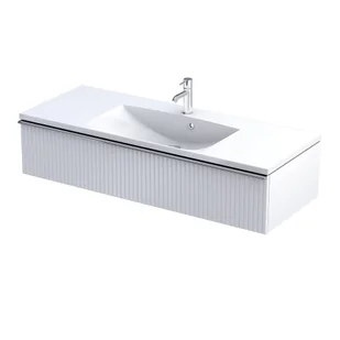 Szafka łazienkowa pod umywalkę Oristo Etna 120 cm biały mat OR52-SD1S-120-2R - Szafki łazienkowe - miniaturka - grafika 1
