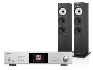 Rotel S14 (srebrny) + 603 S3 (czarny) - Zestawy stereo - miniaturka - grafika 1