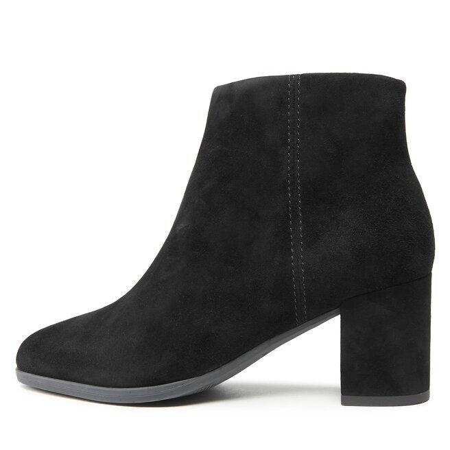 CLARKS DAMSKIE BOTKI CZARNE SKÓRZANE OBCAS 36 ŻTE
