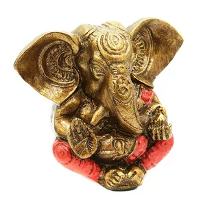 GANESHA GANESH ORIENTALNA FIGURKA INDONEZJA 11CM - Figurki dekoracyjne - miniaturka - grafika 1