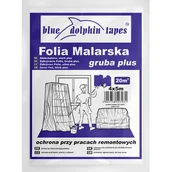 Folie i taśmy malarskie - Folia malarska gruba CF-640 4 x 5 m - miniaturka - grafika 1