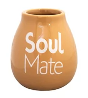 Kubki - Cebador Tykwa ceramiczna Soul Mate beżowa 350 ml 4160 - miniaturka - grafika 1