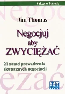 Negocjuj aby Zwyciężać - Biznes - miniaturka - grafika 1