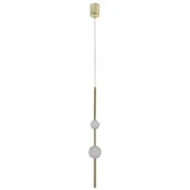 Lampy sufitowe - Vaku wisząca złota - miniaturka - grafika 1