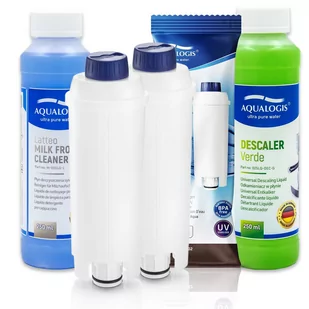 Zestaw Delonghi Aqualogis AL-S002 2szt, Verde 250ml, Latteo 250ml - Akcesoria i części do ekspresów do kawy - miniaturka - grafika 1