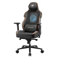 Fotele gamingowe - Cougar NxSys Aero Gamingowy do 160kg Skóra PVC Tkanina Czarno-pomarańczowy - miniaturka - grafika 1