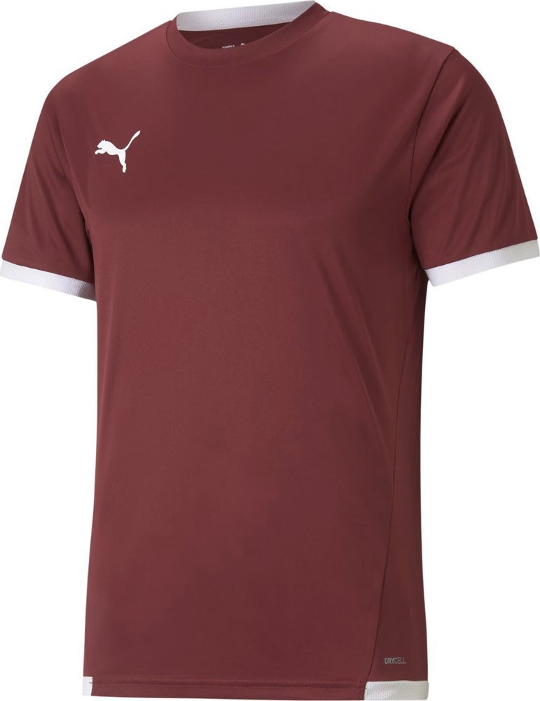 Puma Koszulka męska Puma teamLIGA Jersey bordowa 704917 09 2XL
