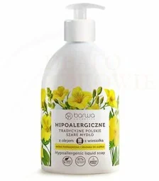 Mydło w Płynie Szare z Olejem z Wiesiołka, BARWA, 500ml - Mydła - miniaturka - grafika 1