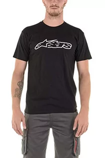 Koszulki męskie - Alpinestars Blaze Classic - męski t-shirt, czarny (czarny/szary), S - grafika 1