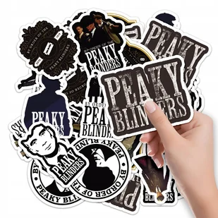 NAKLEJKI NA ZESZYT NALEPKA Z POSTACIAMI SERIAL PEAKY BLINDERS WZORY 10SZT - Szkolne artykuły papiernicze - miniaturka - grafika 1