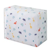 Pokrowce na ubrania - Organizer do przechowywania pościeli ubrań zabawek duży pokrowiec 55x36x20 - miniaturka - grafika 1