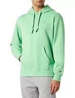 Bluzy męskie - Champion Męska bluza z kapturem, miętowa zieleń (Sgb), S - miniaturka - grafika 1