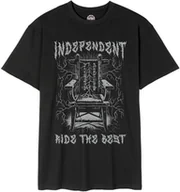 Koszulki męskie - t-shirt INDEPENDENT RTB LIGHTNING TEE Black - miniaturka - grafika 1