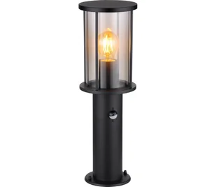 Globo 31361S - Lampa zewnętrzna z czujnikiem GRACEY 1xE27/60W/230V IP54 - Lampy ogrodowe - miniaturka - grafika 1