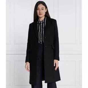 Tommy Hilfiger Wełniany płaszcz | z dodatkiem kaszmiru - Płaszcze damskie - miniaturka - grafika 1