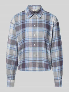 Bluzka koszulowa o kroju regular fit z czystej bawełny model ‘JILDA’ - Koszule damskie - miniaturka - grafika 1