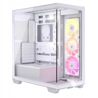 Obudowy komputerowe - Obudowa do komputera Corsair iCUE 3500X RGB TG Midi Tower ATX Okno Biała - miniaturka - grafika 1