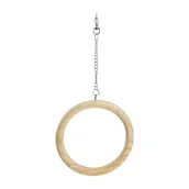 Akcesoria dla ptaków - AniOne Okrągła huśtawka z drewna - miniaturka - grafika 1