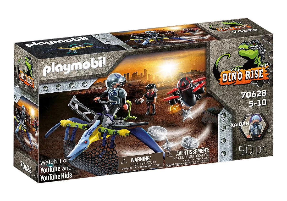 Playmobil amp;#174; DINO Rise 70628. Pteranodon: Atak z powietrza