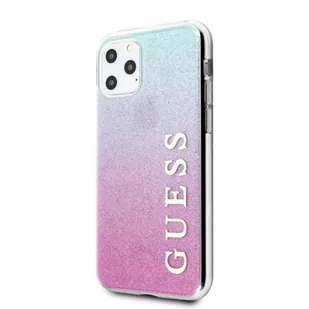 Guess Glitter Gradient Etui iPhone 11 Pro Max Pink/Blue 10_15336 - Etui i futerały do telefonów - miniaturka - grafika 2