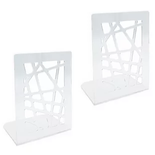 Podpórka do książki z plexi 2mm - ażur 2 szt. - Podpórki do książek - miniaturka - grafika 1