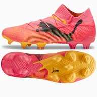 Piłka nożna - Buty Puma FUTURE 7 Ultimate FG/AG 107599-03 różowy 39 - miniaturka - grafika 1